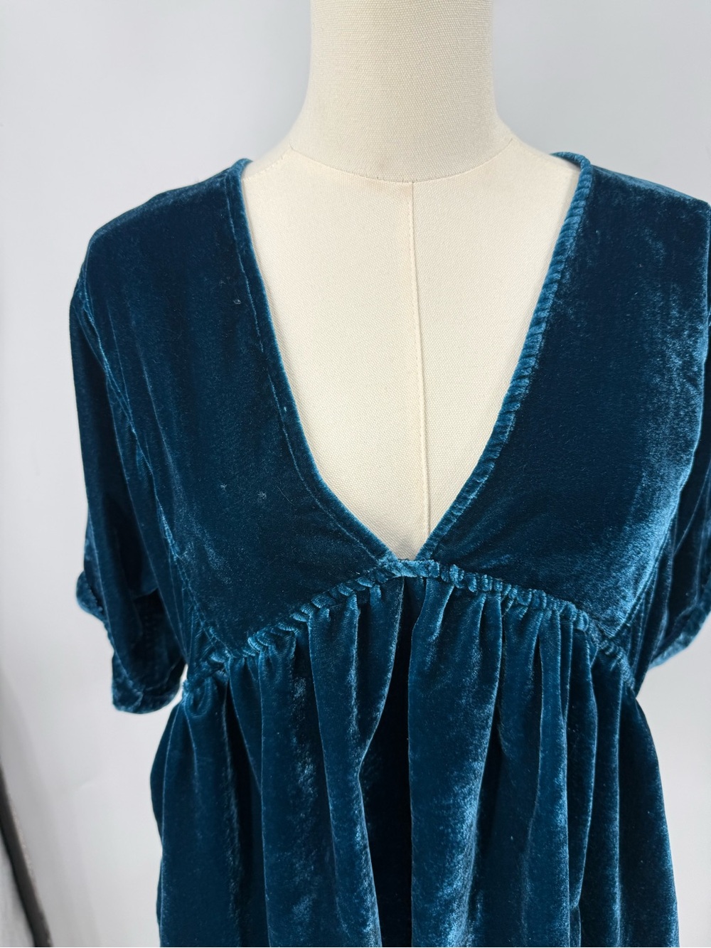 Free people Portia Velvet Mini Dress S - Picture 11 of 14